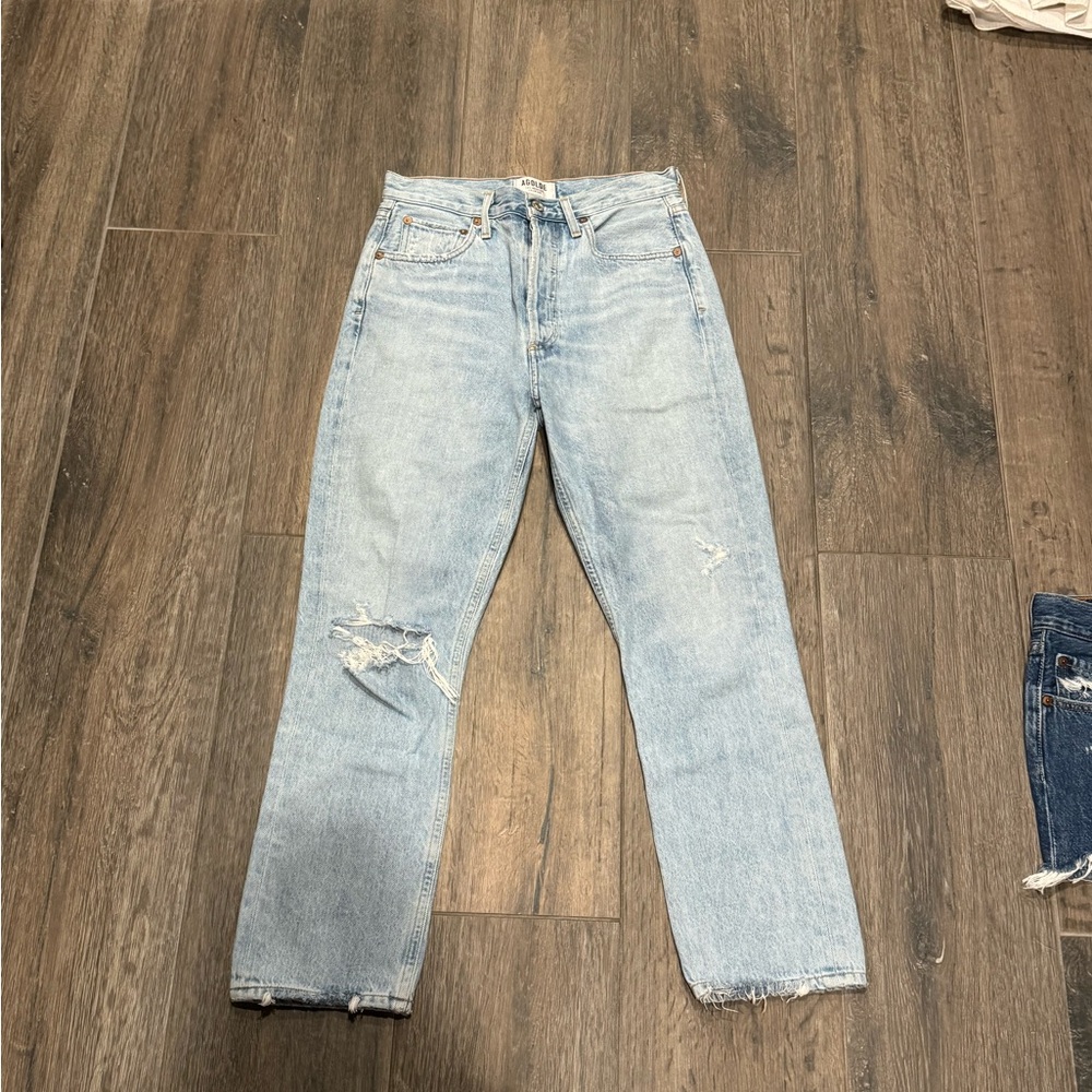 Agolde Light Blue Denim Jeans